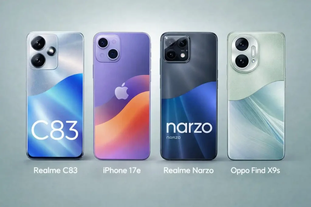 लॉन्च होने वाले Upcoming स्मार्टफोन